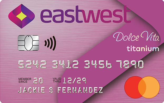 EastWest Dolce Vita Titanium Mastercard