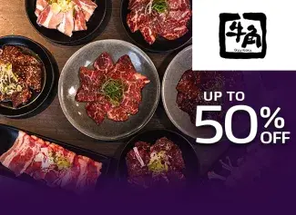 Up to 50% OFF at Gyu-Kaku