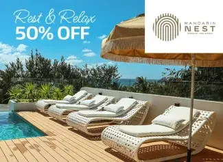 50% OFF at Mandarin Nest Boracay